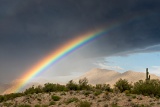Monsoon rainbow - Yavapai County, Arizona