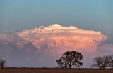 Distant storm - Littlefield, Texas