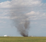 Dust devil - Minneola, Kansas