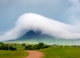 Orographic lift cloud over Bear Butte - Sturgis, South Dakota