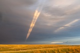 Anticrepuscular rays - Selden, Kansas