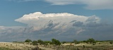 Storm with overshooting top - Mineral Wells, Texas