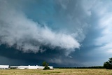 Destructive rear flank downdraft - Greenville, Texas