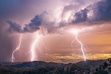 Monsoon Lightning - Tucson, Arizona