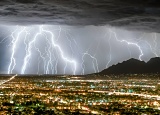 Monsoon lightning - Tucson, Arizona