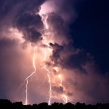 Lightning - near Gainesville, Florida
