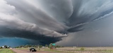 Hail on the way - Stinnett, Texas