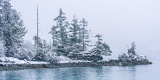 Snow-covered peninsula - Kachemak Bay, Alaska