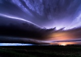 Violent squall line - York, Nebraska