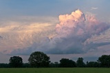 Pastel clouds - Orange Lake, Florida