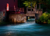 Alley Mill at night - Ozark National Scenic Riverways, Missouri