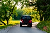 Jeep in Cades Cove - Great Smoky Mountains National Park, Tennessee